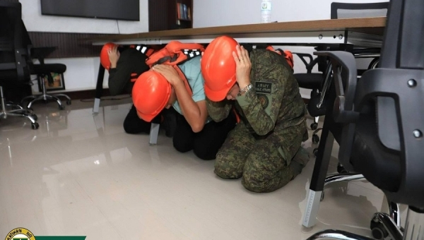 Philippine Army tests earthquake preparedness in 3rd Quarter NSED